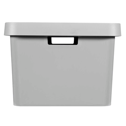 Artikelbild 3 für curver INFINITY Aufbewahrungsboxen-Set grau, 3 St., Artikelnummer 744486