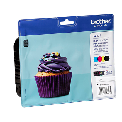 Artikelbild 4 für AKTION: brother LC-123BK schwarz Druckerpatronen, 2er-Set, Artikelnummer 733733