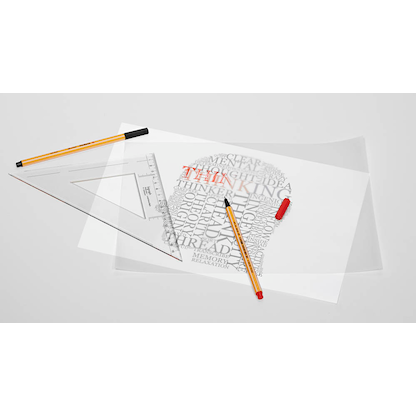 Artikelbild 4 für SCHOELLERSHAMMER Transparentpapier glama basic 110 g/qm, 250 Blatt, Artikelnummer 872349