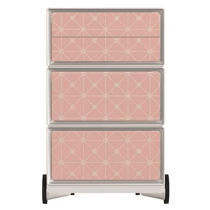 Artikelbild 3 für PAPERFLOW easyBox Vintage Rollcontainer weiß, bunt 60939 4 Auszüge 39,0 x 43,6 x 64,2 cm, Artikelnummer 215167