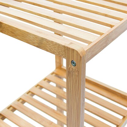 Artikelbild 2 für relaxdays Beistellregal braun 34,0 x 33,0 x 110,0 cm, 1 St., Artikelnummer 448813