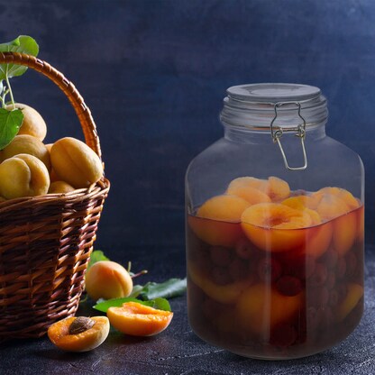 Artikelbild 7 für relaxdays Einmachglas transparent 3,0 l, 1 St., Artikelnummer 643912