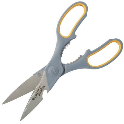 Artikelbild 2 für WESTCOTT Schere TITANIUM Super grau-gelb 21,0 cm, Artikelnummer 301861