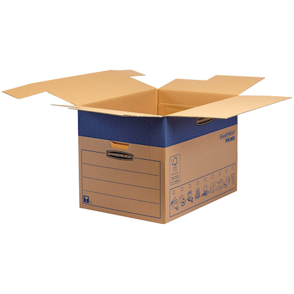 Artikelbild 2 für Bankers Box Umzugskartons SmoothMove FastFold 63,2 x 48,0 x 46,3 cm, 5 St., Artikelnummer 539068