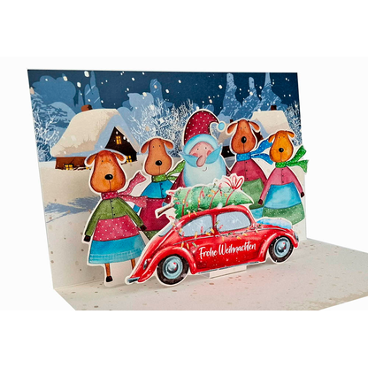 Artikelbild 6 für LUMA Weihnachtskarte Frohe Weihnachten LU POPUP 05 bunt, 1 St., Artikelnummer 716157