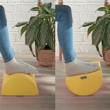 Artikelbild 1 für LEITZ Fußstütze Ergo Cosy gelb Stoff, Artikelnummer 793994