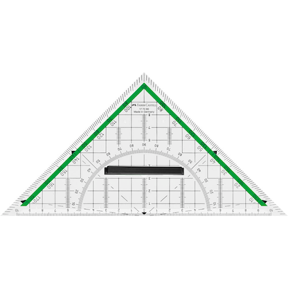 Artikelbild für FABER-CASTELL Geometrie-Dreieck 20,0 cm, Artikelnummer 249235