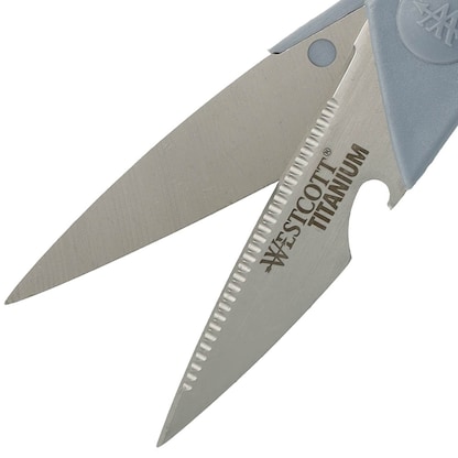 Artikelbild 4 für WESTCOTT Schere TITANIUM Super grau-gelb 21,0 cm, Artikelnummer 301861