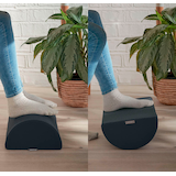 Artikelbild 1 für LEITZ Fußstütze Ergo Cosy grau Stoff, Artikelnummer 794101