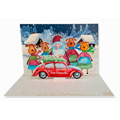 Artikelbild 4 für LUMA Weihnachtskarte Frohe Weihnachten LU POPUP 05 bunt, 1 St., Artikelnummer 716157