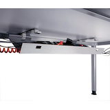 Artikelbild 1 für HAMMERBACHER Orbis Kabelkanal 90,0 cm grau, Artikelnummer 470252