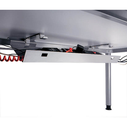 Artikelbild für HAMMERBACHER Orbis Kabelkanal 90,0 cm grau, Artikelnummer 470252