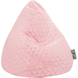 Artikelbild 1 für SITTING POINT FLUFFY HEARTS XL Sitzsack rose, Artikelnummer 589061