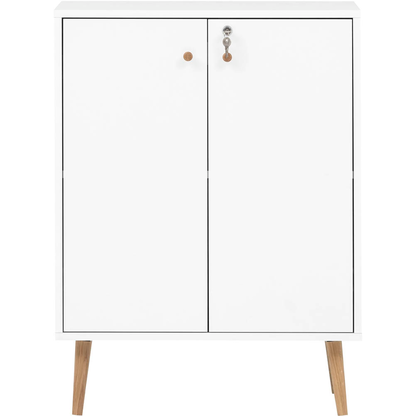 Artikelbild 6 für MÖBELPARTNER Aktenschrank Jonte, 150577 kreideweiß 1 Fachboden 65,2 x 39,0 x 86,5 cm, Artikelnummer 651044