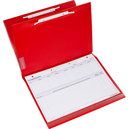 Artikelbild für BOI Patienten-Dokumentationsmappe Professional-Line PLUS DIN A4 rot, 1 St., Artikelnummer 667024