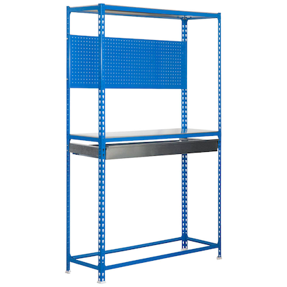 Artikelbild für Simonrack Werkbank-Set SIMONRACING blau 1 Schublade 120,0 x 40,0 x 200,0 cm, Artikelnummer 359788