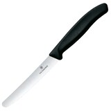 Artikelbild 1 für VICTORINOX Frühstücksmesser Swiss Classic silber, schwarz glatt, 1 St., Artikelnummer 322473