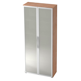 Artikelbild 1 für HAMMERBACHER Altus Vitrine nussbaum 4 Fachböden, Artikelnummer 966010