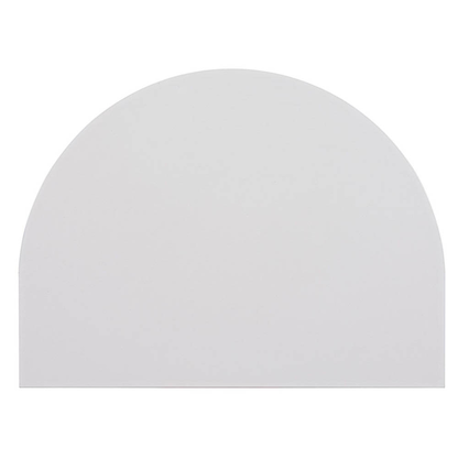 Artikelbild für HAMMERBACHER Anbautisch höhenverstellbar Sira lichtgrau, silber halbrund 60,0 x 80,0 x 65,5 - 82,5 cm, Artikelnummer 642811