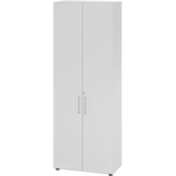 Artikelbild 1 für HAMMERBACHER Aktenschrank 968T6, V968T6/5/5/BS lichtgrau 5 Fachböden 80,0 x 42,0 x 215,6 cm, Artikelnummer 992966