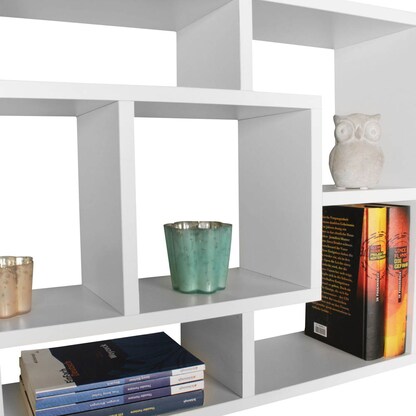 Artikelbild 5 für WOHNLING Wandregal weiß 85,0 x 16,0 x 48,0 cm, 1 St., Artikelnummer 540544