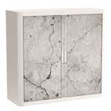 Artikelbild 1 für PAPERFLOW easyOffice Industrial Rollladenschrank 61820 2 Fachböden 110,0 x 41,5 x 104,0 cm, Artikelnummer 209377