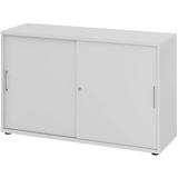 Artikelbild 1 für HAMMERBACHER Schiebetürenschrank 1752S, V1752S/5/5/BS lichtgrau 1 Fachboden 120,0 x 40,0 x 74,8 cm, Artikelnummer 993014