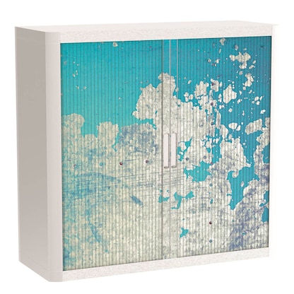 Artikelbild für PAPERFLOW easyOffice Industrial Rollladenschrank 61836 2 Fachböden 110,0 x 41,5 x 104,0 cm, Artikelnummer 209456