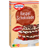 Artikelbild 1 für Dr. Oetker Raspelschokolade Zartbitter 100,0 g, 1 St., Artikelnummer 576656