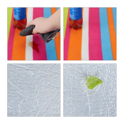 Artikelbild 7 für relaxdays Picknickdecke isoliert mehrfarbig 200,0 x 200,0 cm, 1 St., Artikelnummer 448797