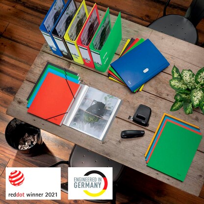 Artikelbild 9 für LEITZ Ordnungsmappe recycle 3915 12 Fächer grün, 1 St., Artikelnummer 854584