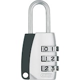 Artikelbild 1 für ABUS Vorhängeschloss ABUS 155/20 silber, 1 St., Artikelnummer 551503