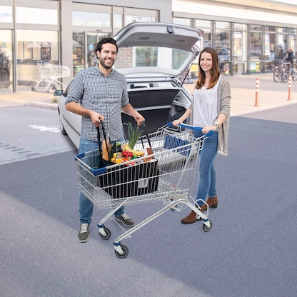 Artikelbild 2 für WEDO Einkaufskorb BigBox Shopper L Kunstfaser schwarz, Artikelnummer 186021