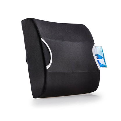 Artikelbild für Maximex Rückenstütze für Bürostuhl verstellbar schwarz für Bürostühle, 1 St., Artikelnummer 693017