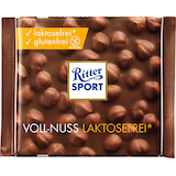 Artikelbild 1 für Ritter SPORT VOLL-NUSS LAKTOSEFREI Schokolade 100,0 g, Artikelnummer 166977