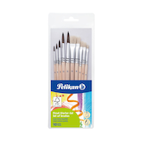 Artikelbild 1 für Pelikan Pinsel-Set Größe 4, 6, 8, 10, 12, 10-teilig, Artikelnummer 254047
