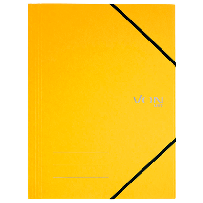 Artikelbild 2 für VON LEITZ Eckspanner DIN A4 gelb, 1 St., Artikelnummer 635179