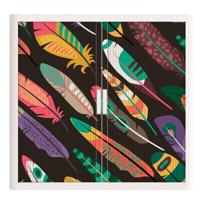 Artikelbild 3 für PAPERFLOW easyOffice Colour Rollladenschrank 60132 2 Fachböden 110,0 x 41,5 x 104,0 cm, Artikelnummer 210326