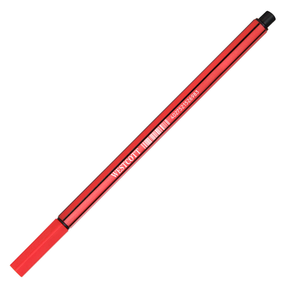 Artikelbild für WESTCOTT STORYLINER Fineliner rot 0,4 mm, 1 St., Artikelnummer 459097