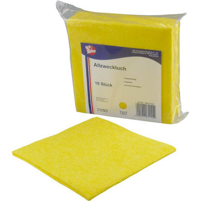 Artikelbild für Schwammtücher Naturfaser waschbar, 10 Tücher, Artikelnummer 116481