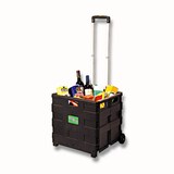 Artikelbild 1 für relaxdays Einkaufstrolley Kunststoff schwarz 42,0 x 37,0 x 39,0 cm, Artikelnummer 360691