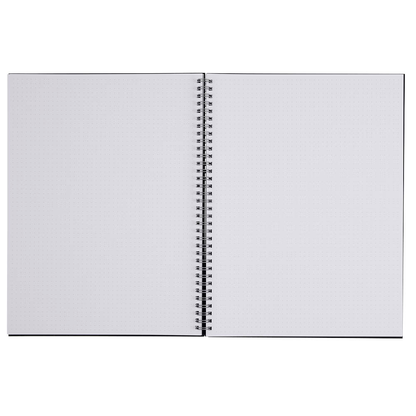 Artikelbild 4 für BRUNNEN Notizbuch Premium Wire DIN A4 punktkariert, schwarz Hardcover 192 Seiten, 1 St., Artikelnummer 264339