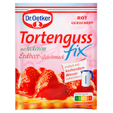 Artikelbild 1 für Dr. Oetker Tortenguss Erdbeer 50,0 g, 1 St., Artikelnummer 576617