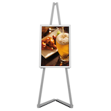 Artikelbild 1 für update displays Staffelei grau DIN A0 53,6 x 30,9 x 150,0 cm, 1 St., Artikelnummer 646861