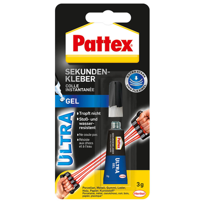 Artikelbild für Pattex Ultra Gel Sekundenkleber 3,0 g, 1 St., Artikelnummer 582833