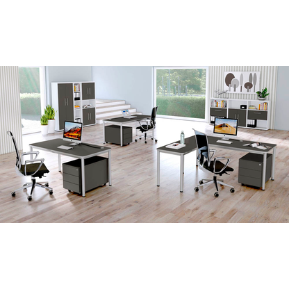 Artikelbild 4 für Kerkmann Prime Rollcontainer anthrazit 3 Auszüge 42,0 x 80,0 x 54,0 cm, Artikelnummer 120989