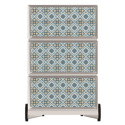 Artikelbild 3 für PAPERFLOW easyBox Vintage Rollcontainer weiß, bunt 60827 4 Auszüge 39,0 x 43,6 x 64,2 cm, Artikelnummer 215461