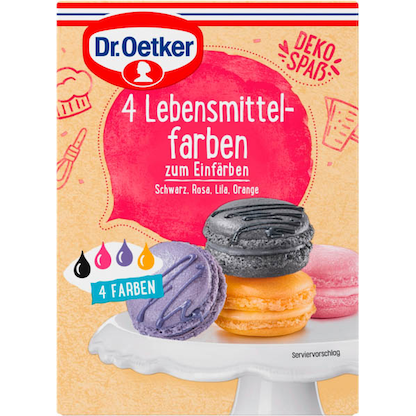 Artikelbild 2 für Dr. Oetker Lebensmittelfarben , 1 St., Artikelnummer 576688