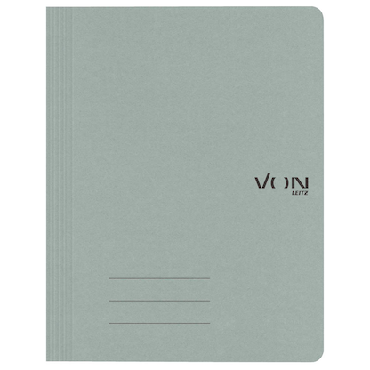 Artikelbild 2 für VON LEITZ Schnellhefter Karton grau DIN A4, 1 St., Artikelnummer 636017