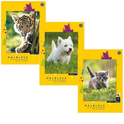 Artikelbild 2 für Edition Dürer Malblock DIN A4 70 g/qm, 100 Blatt, 1 Block, Artikelnummer 172957